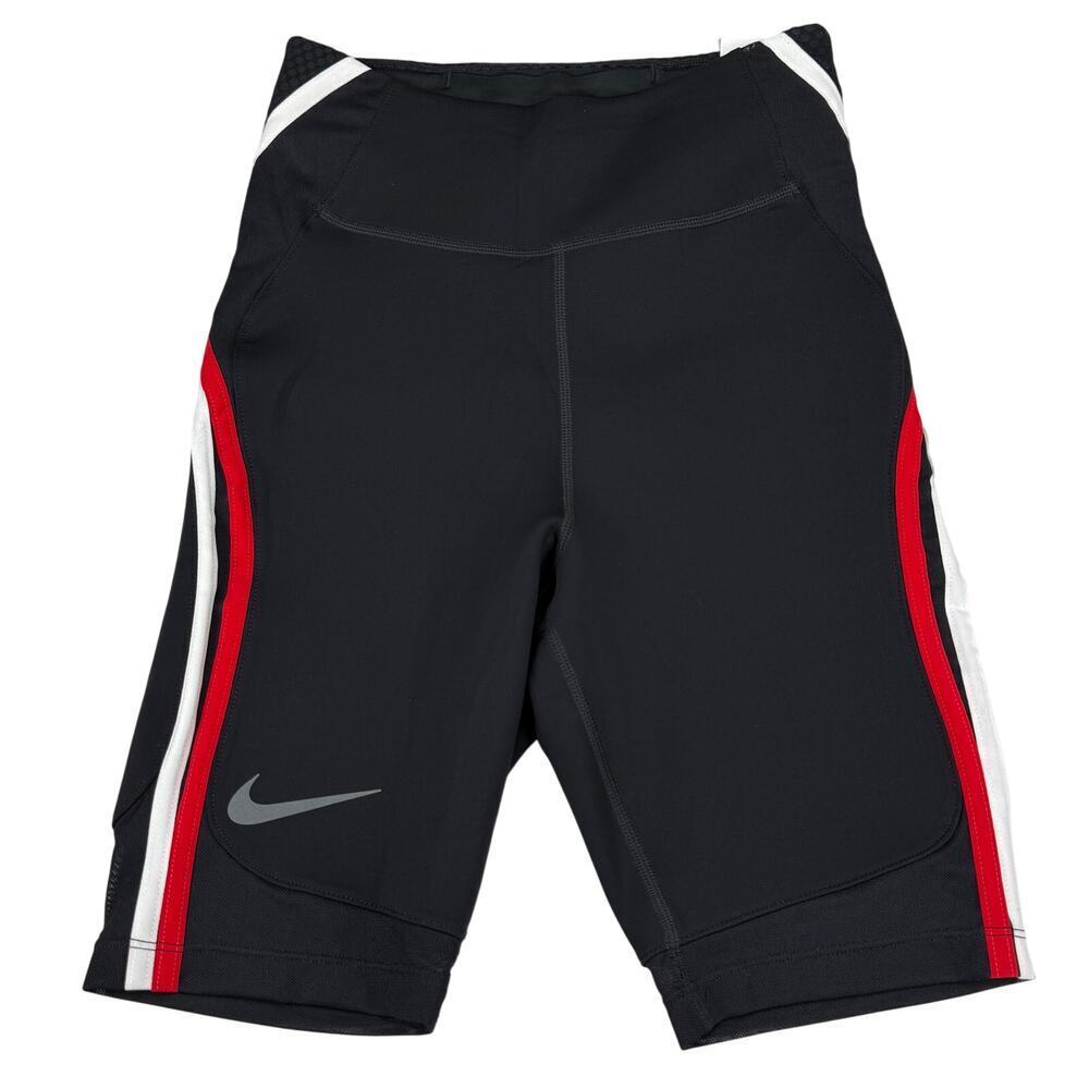 NWT NIKE City Ready Women's Dri-Fit Running Shorts Sz XS Black Red White - Picture 11 of 15